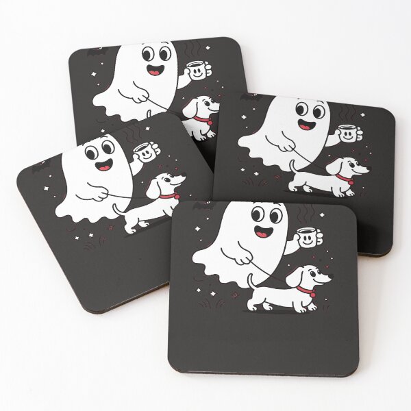 Item preview, Funny Dachshund Ghost Halloween Spooky Season Weenie Dog designed and sold by trinfhri.