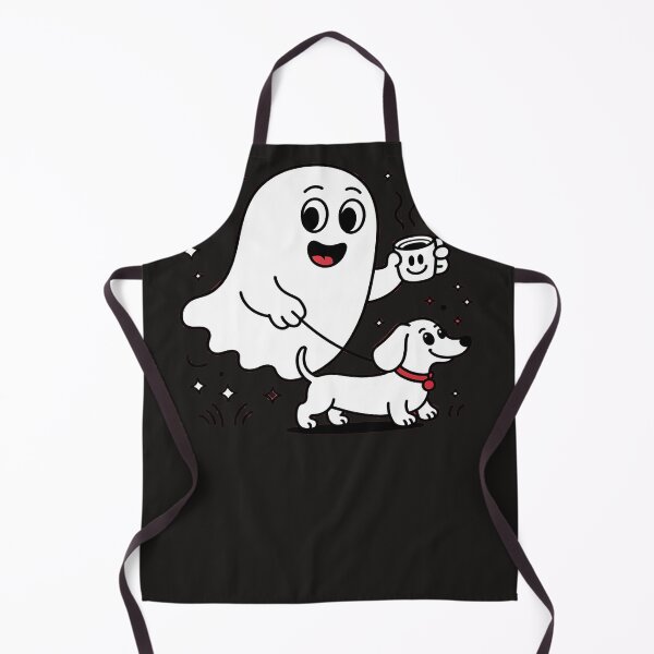 Item preview, Funny Dachshund Ghost Halloween Spooky Season Weenie Dog designed and sold by trinfhri.