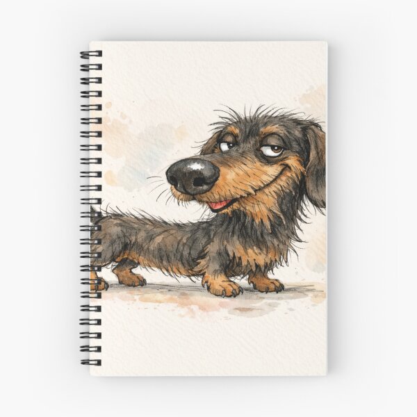 Item preview, Sassy Dachshund Illustration – Funny Cute Wiener Dog Art designed and sold by Darlin8888.