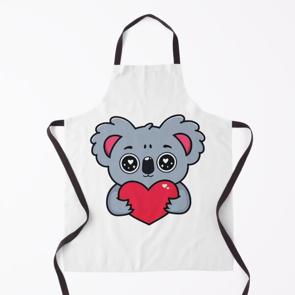 Item preview, Koala Holding Heart – Kawaii Valentine Animal designed and sold by Marshallamoakohene.