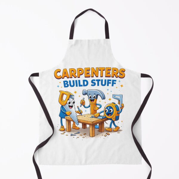 Item preview, Carpenters Build Stuff Cute Cartoon Tools designed and sold by MJO80.