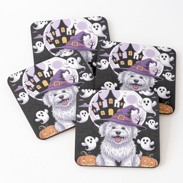 Item preview, Puli Cute Dog Halloween Witch Pumpkin designed and sold by Dolostope.