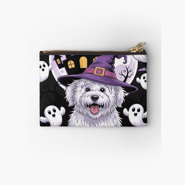 Item preview, Puli Cute Dog Halloween Witch Pumpkin designed and sold by Dolostope.