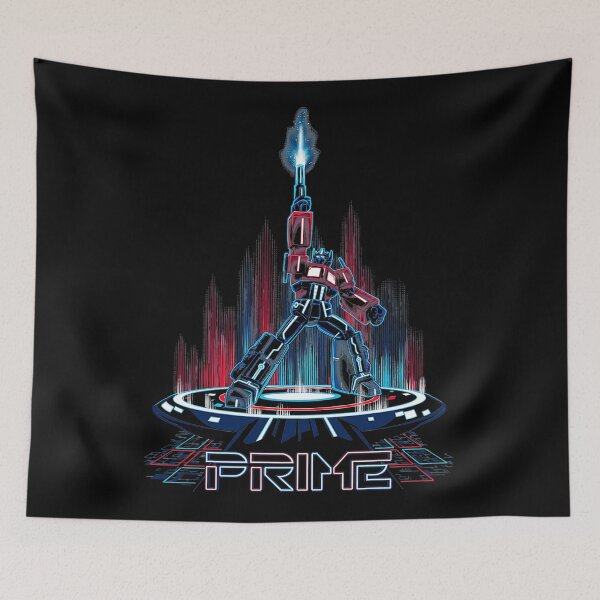Item preview, Optimus Prime Monument Retro Futurism designed and sold by LaurenceLeroux.