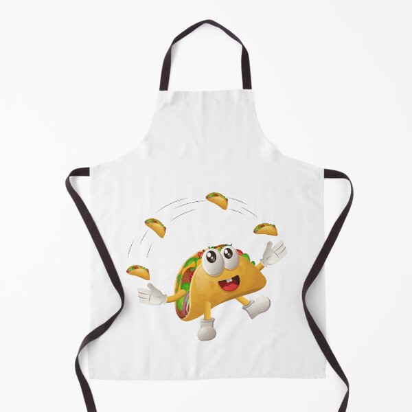 Item preview, Funny Taco Cartoon Character – Cute Mexican Food Illustration designed and sold by Graphizia.