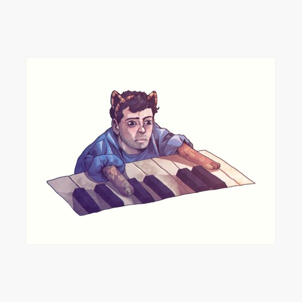 "Ron Livingston Keyboard Cat" Art Print for Sale by ChachaTortuga