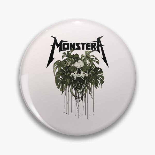 Item preview, Monstera Funny Skull Plant Lover Grunge Gardener Women Men  designed and sold by ArleneRowe.