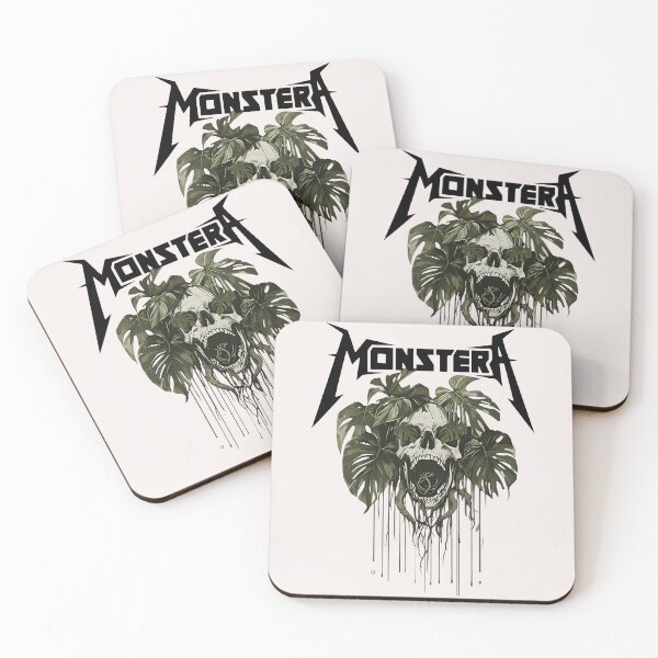 Item preview, Monstera Funny Skull Plant Lover Grunge Gardener Women Men  designed and sold by ArleneRowe.