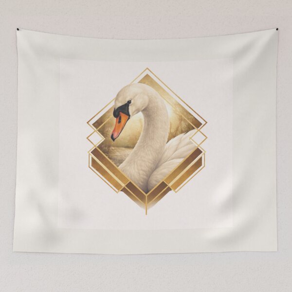 Item preview, Swan – Serene Grace | Symbol of Peace, Devotion & Quiet Strength designed and sold by GeoWild Designs.