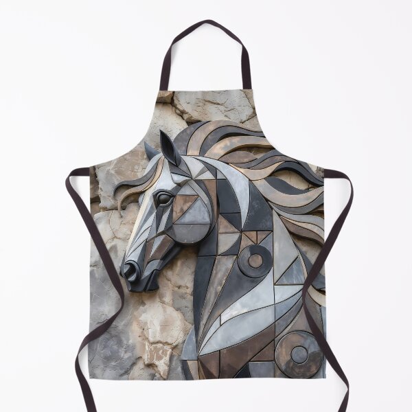 Item preview, Horse Theme Rock Wall Mural (image size 7840x11680) designed and sold by Digital-Davinci.