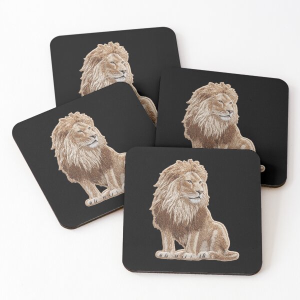 Item preview, Nobel Lion Patch Embroidery Fabric Stitched Patch designed and sold by HappyPatchClub.