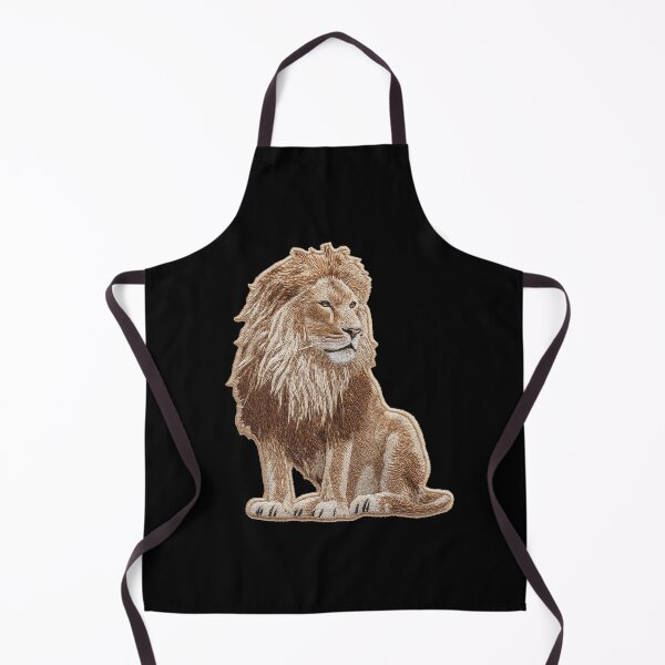 Item preview, Nobel Lion Patch Embroidery Fabric Stitched Patch designed and sold by HappyPatchClub.