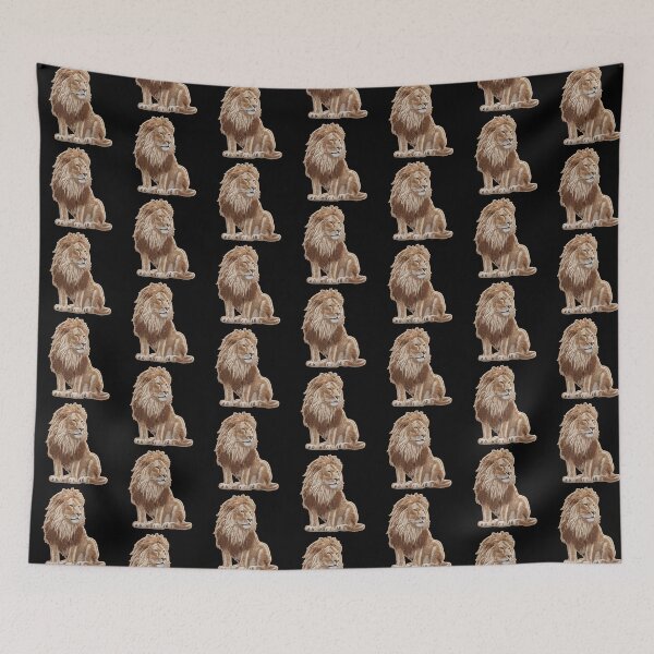 Item preview, Nobel Lion Patch Embroidery Fabric Stitched Patch designed and sold by HappyPatchClub.