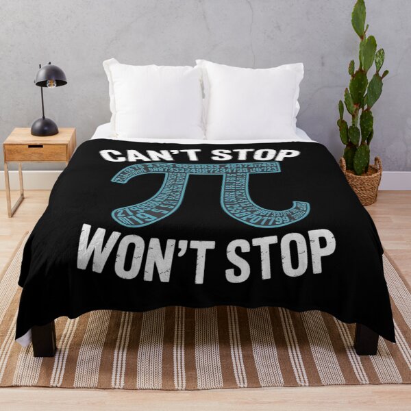 Item preview, Can't Stop Pi Won't Stop Math Pi Day Maths Club designed and sold by AmandasHastie.