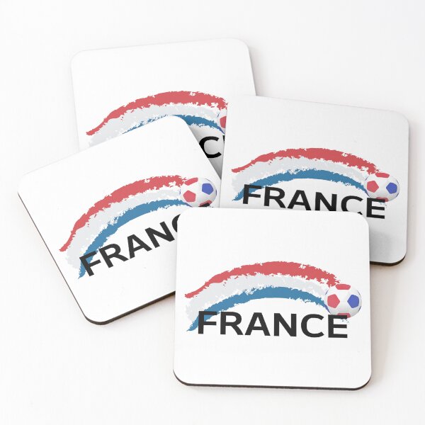 Item preview, France Football Supporter Fan Shirt Design designed and sold by Retr0Tshirts.