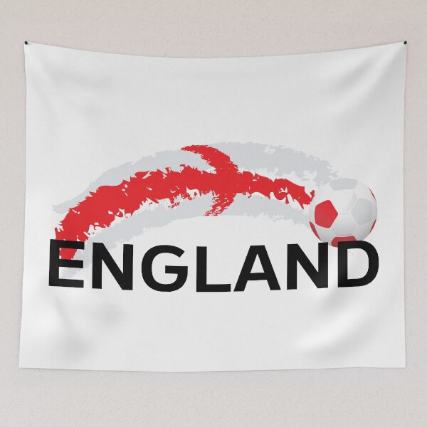 Item preview, England Football Supporter Fan Shirt Design designed and sold by Retr0Tshirts.