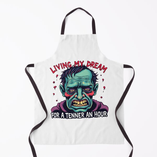 Item preview, ''Living My Dream for a Tenner An Hour'' designed and sold by shelteredinside.
