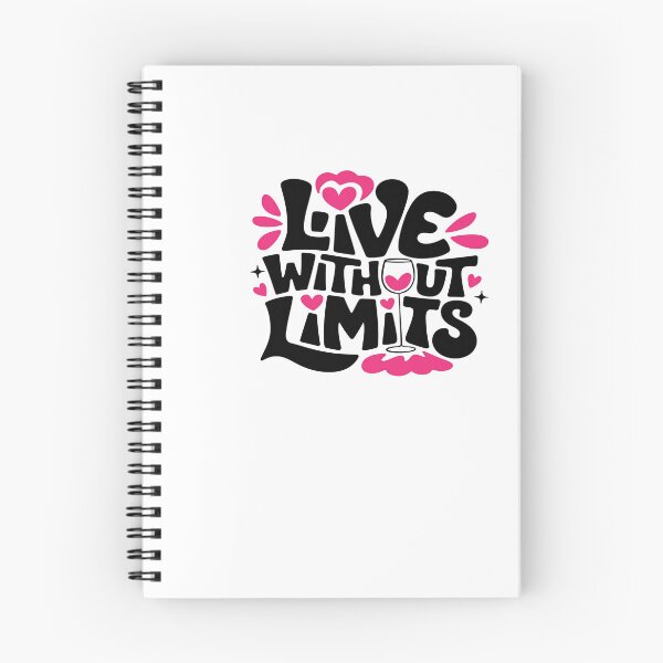 Item preview, Live Without Limit – Inspirational Quote Print designed and sold by GoxyVision.