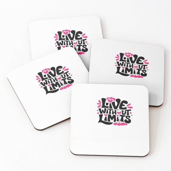 Item preview, Live Without Limit – Inspirational Quote Print designed and sold by GoxyVision.