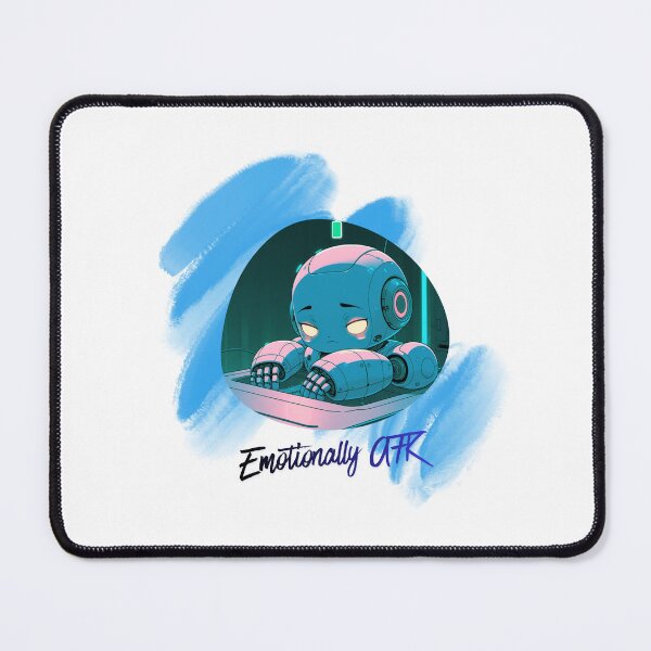 Item preview, Emotionally AF modern illustration designed and sold by SloganSauce.