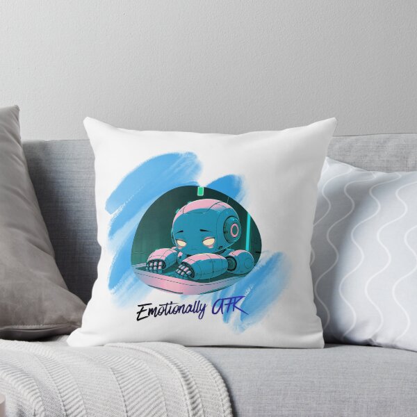 Item preview, Emotionally AF modern illustration designed and sold by SloganSauce.