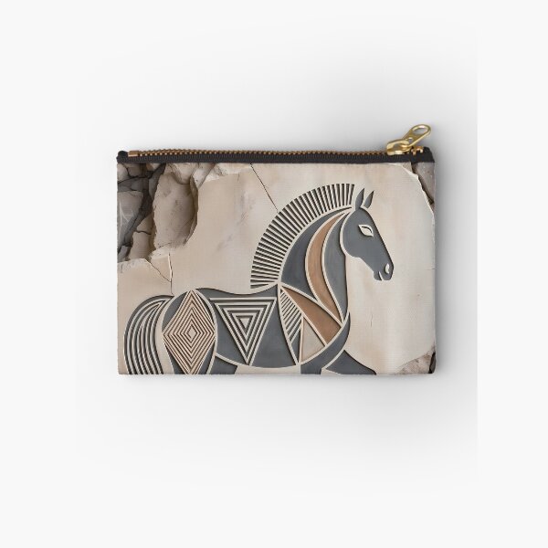 Item preview, Horse Theme Rock Wall Mural (image size 7840x11680) designed and sold by Digital-Davinci.