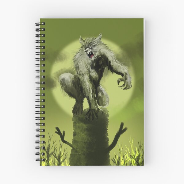 Item preview, Warewolf on Green  designed and sold by Digital Attic 95.