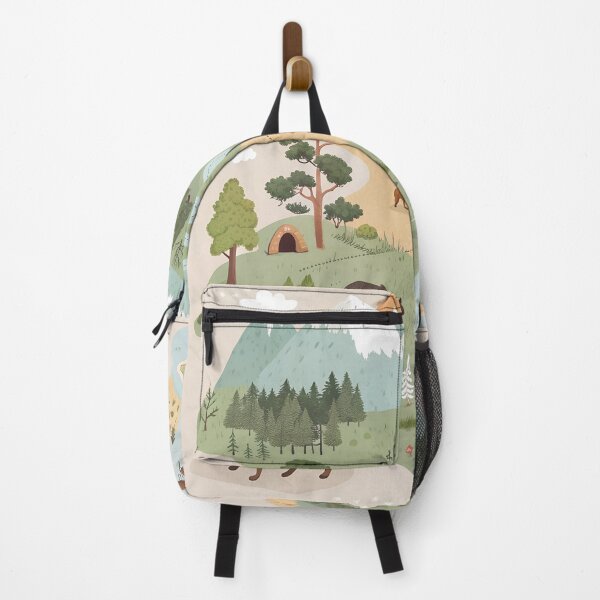 Item preview, Explorer’s Wildlife Map designed and sold by Bionson Art.