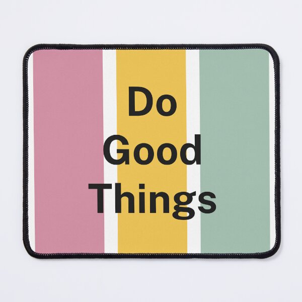 Item preview, Minimalist Pastel Palette Do Good Things Positive Quote designed and sold by affirzone.
