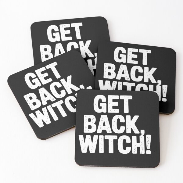Item preview, Get Back Witch Halloween Spooky Fun designed and sold by trinfhri.