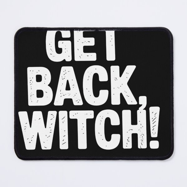 Item preview, Get Back Witch Halloween Spooky Fun designed and sold by trinfhri.