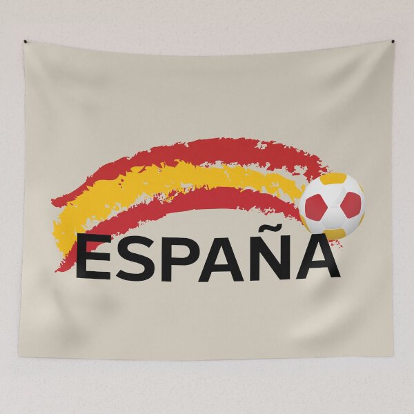 Item preview, Spain Football Fan Soccer Supporter Shirt designed and sold by Retr0Tshirts.