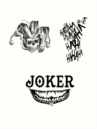 Joker Tattoo Transparent | Best Tattoo Ideas