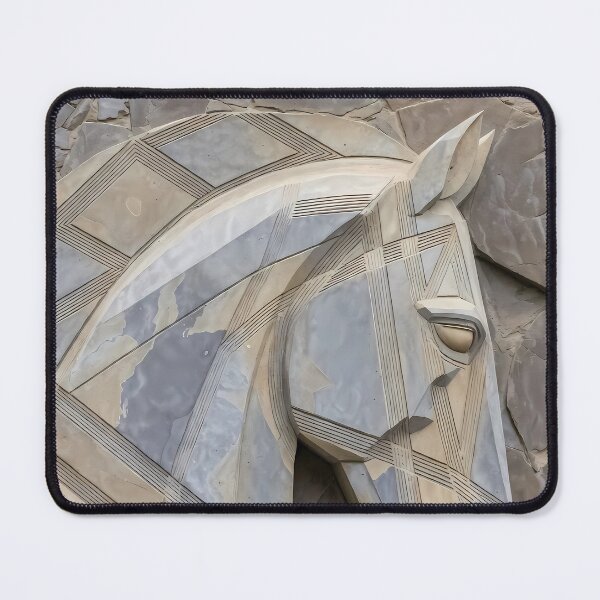 Item preview, Horse Theme Rock Wall Mural (image size 7840x11680) designed and sold by Digital-Davinci.