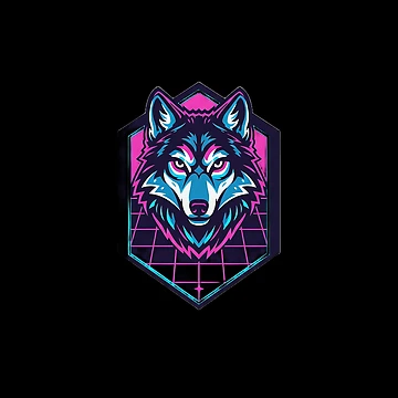 Artwork thumbnail, Retro Neon Falcon Sky Racer Shield by Sastore.online