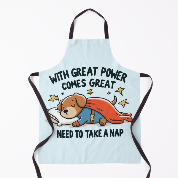 Item preview, With Great Power Comes Nap Time designed and sold by Retr0Tshirts.