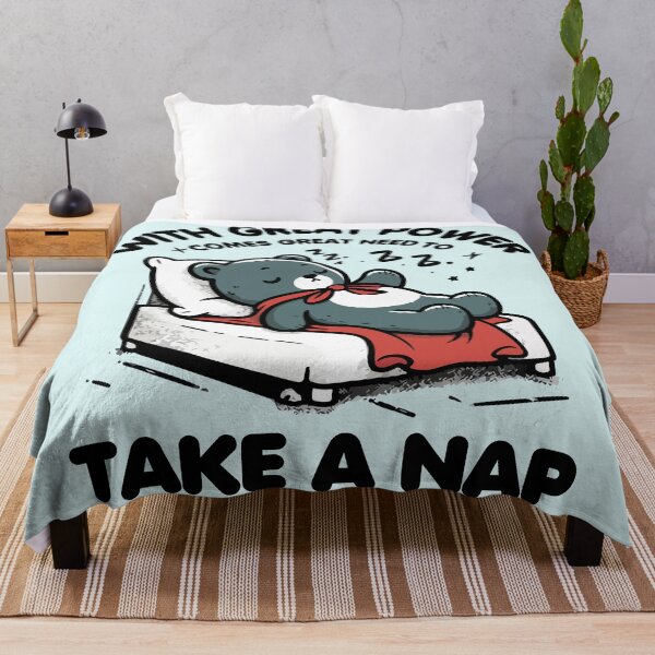 Item preview, Superhero Teddy Bear Nap Time Fun designed and sold by Retr0Tshirts.