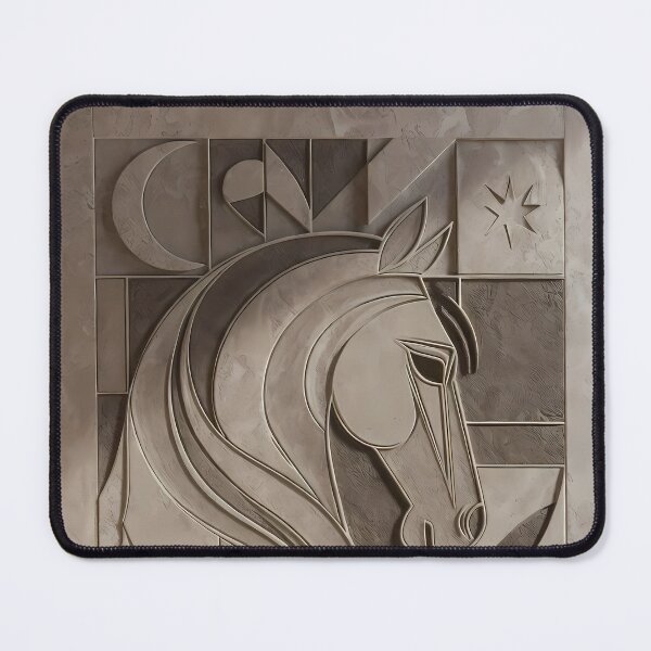 Item preview, Horse Theme Rock Wall Mural (image size 7840x11680) designed and sold by Digital-Davinci.