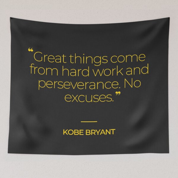Item preview, Copy of Kobe Bryant Famous Quotes designed and sold by TonsPOD.
