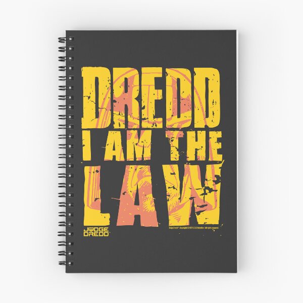 Item preview, Judge Dredd I Am The Law Helmet Print designed and sold by All-And-Every.