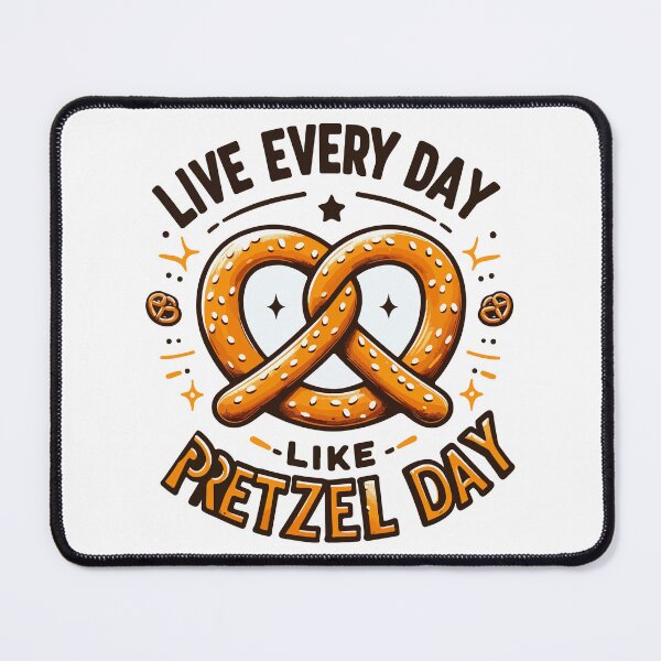 Item preview, Live Every Day Like Pretzel Day designed and sold by Retr0Tshirts.