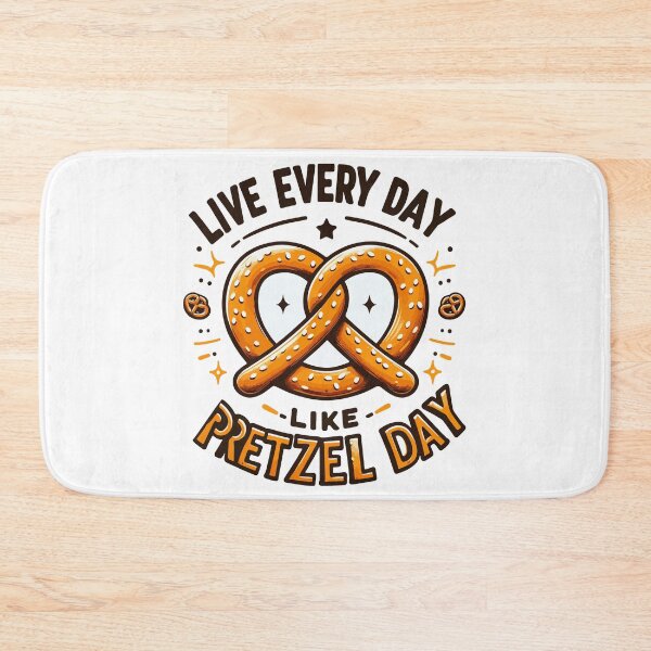Item preview, Live Every Day Like Pretzel Day designed and sold by Retr0Tshirts.