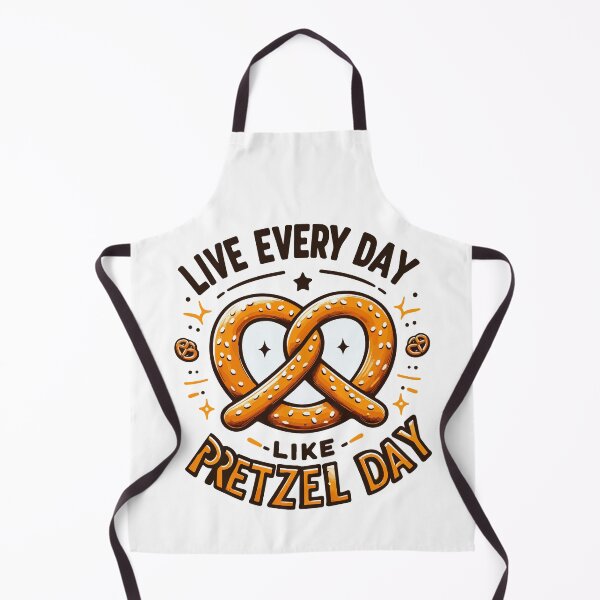 Item preview, Live Every Day Like Pretzel Day designed and sold by Retr0Tshirts.