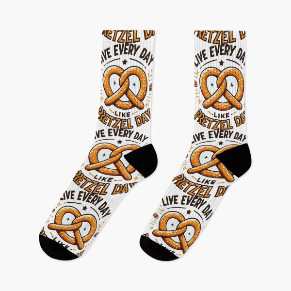 Item preview, Live Every Day Like Pretzel Day designed and sold by Retr0Tshirts.