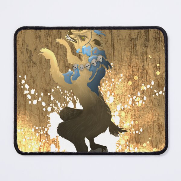 Item preview, Xolotl Aztec God on Yellow designed and sold by Digital Attic 95.