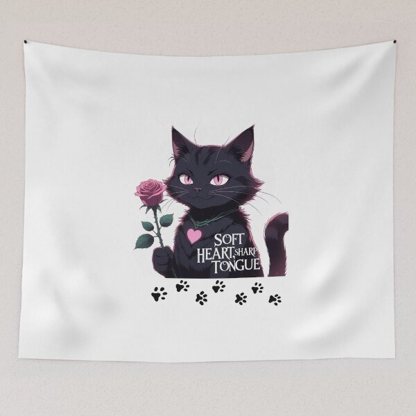 Item preview, Soft Heart, Sharp Tongue designed and sold by SloganSauce.