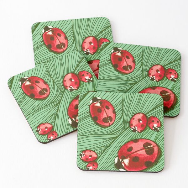 Item preview, Lucky ladybirds designed and sold by HillsandSheep.