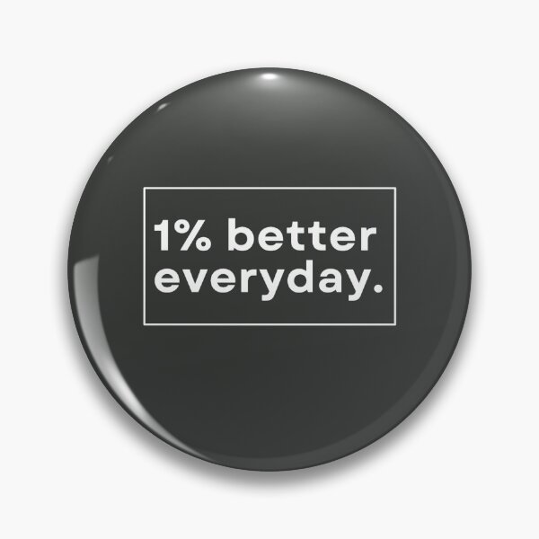 Item preview, One percent better everyday designed and sold by TonsPOD.