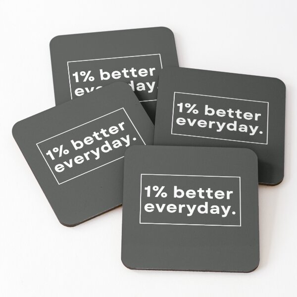 Item preview, One percent better everyday designed and sold by TonsPOD.