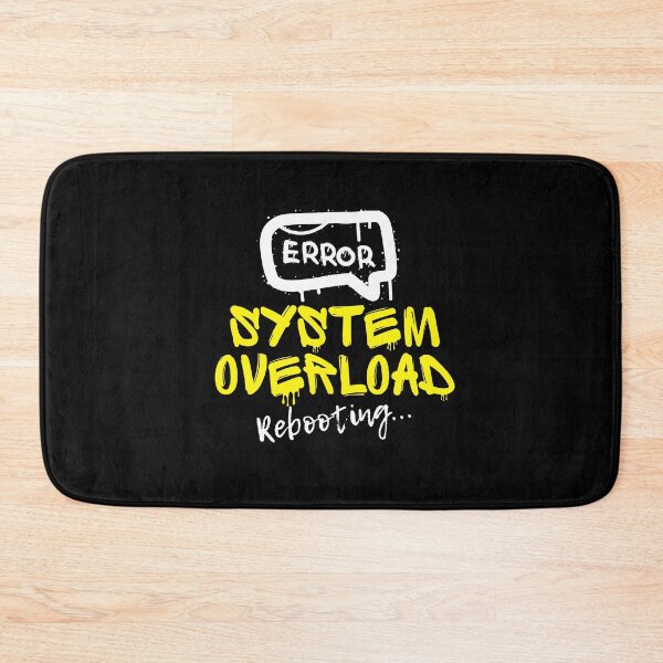 Item preview, System Overload Rebooting | Funny ADHD Glitch Art designed and sold by JB-designstudio.
